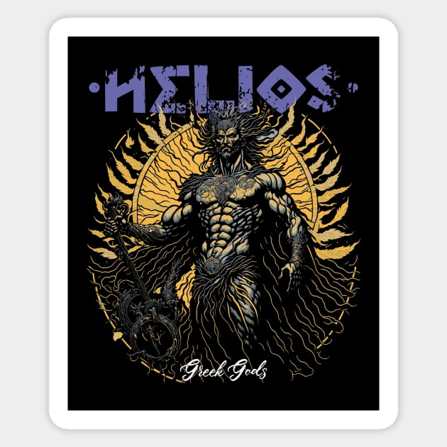 Helios Sticker by By_Russso